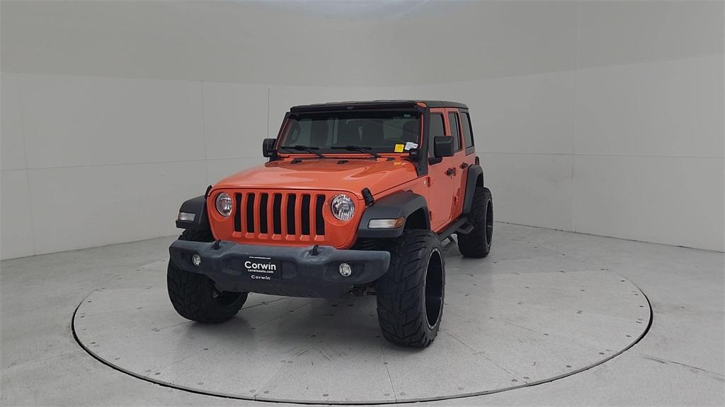 used 2018 Jeep Wrangler Unlimited car, priced at $27,890