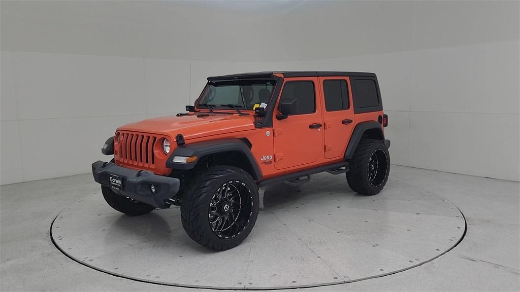 used 2018 Jeep Wrangler Unlimited car, priced at $27,890