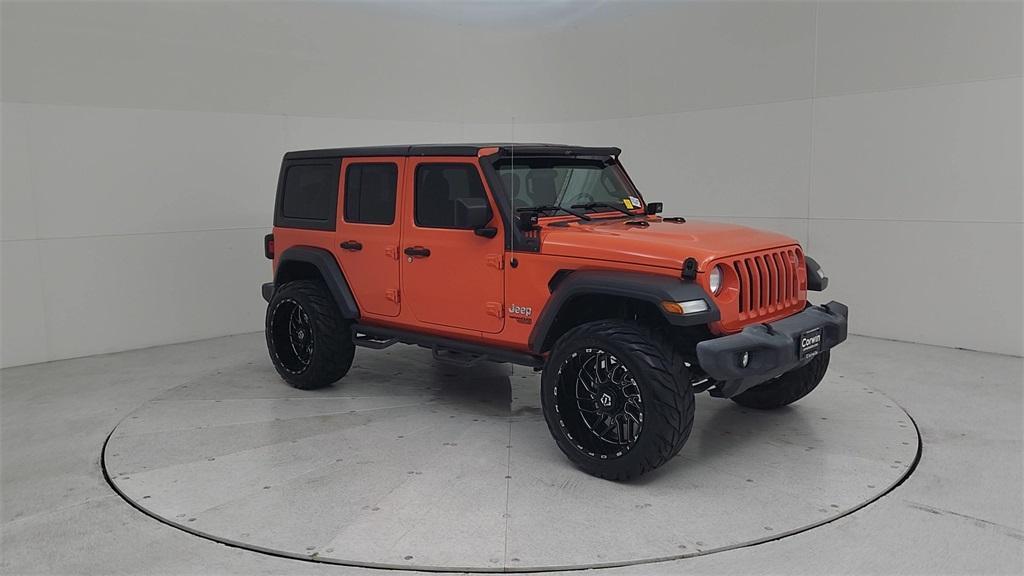 used 2018 Jeep Wrangler Unlimited car, priced at $27,890