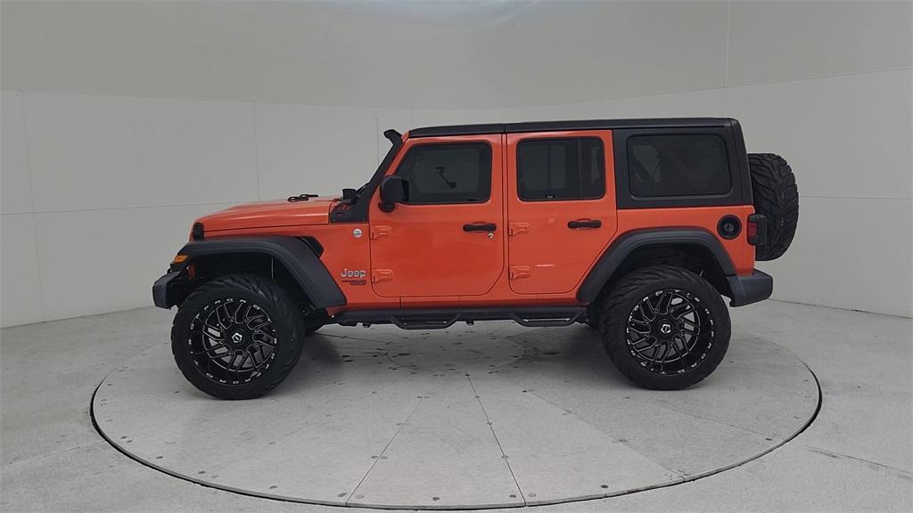 used 2018 Jeep Wrangler Unlimited car, priced at $27,890