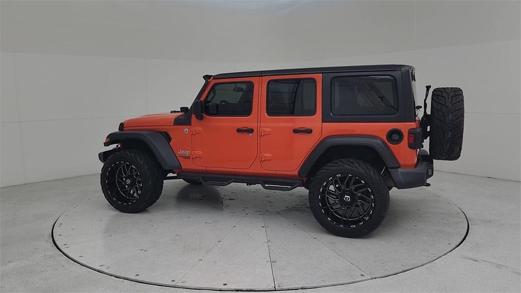 used 2018 Jeep Wrangler Unlimited car, priced at $27,890