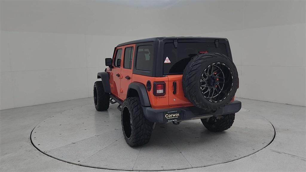 used 2018 Jeep Wrangler Unlimited car, priced at $27,890