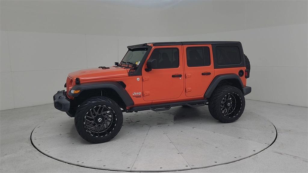 used 2018 Jeep Wrangler Unlimited car, priced at $27,890