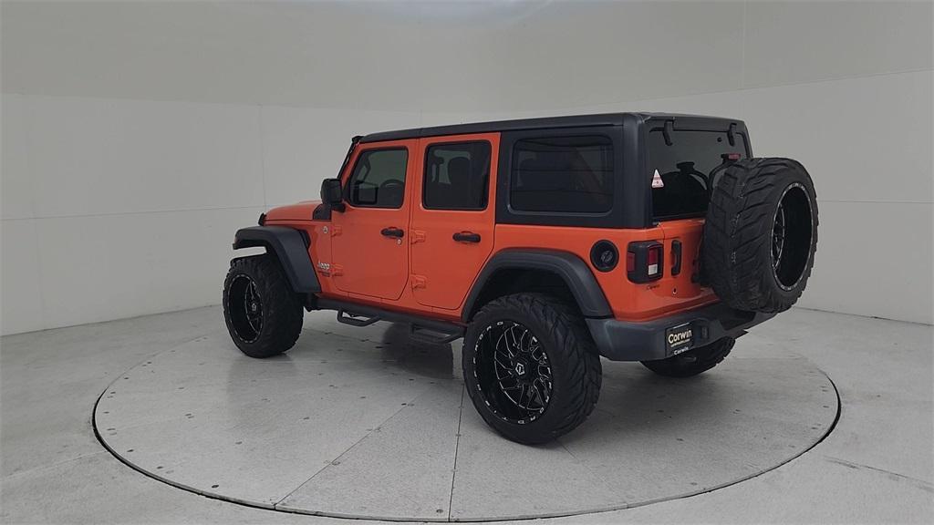 used 2018 Jeep Wrangler Unlimited car, priced at $27,890