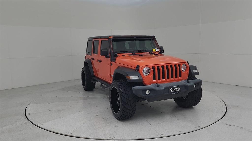 used 2018 Jeep Wrangler Unlimited car, priced at $27,890