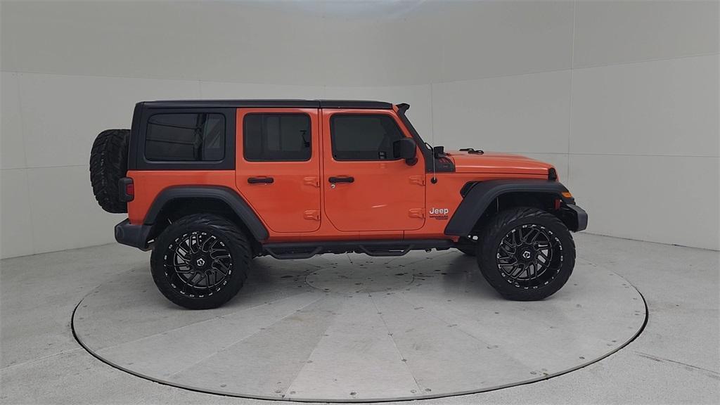 used 2018 Jeep Wrangler Unlimited car, priced at $27,890