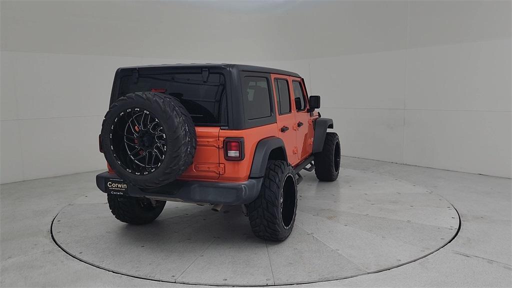 used 2018 Jeep Wrangler Unlimited car, priced at $27,890