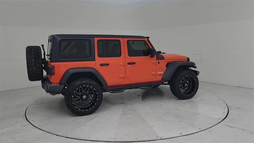 used 2018 Jeep Wrangler Unlimited car, priced at $27,890