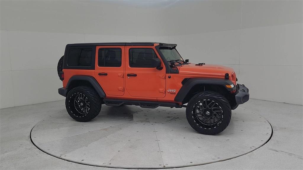 used 2018 Jeep Wrangler Unlimited car, priced at $27,890