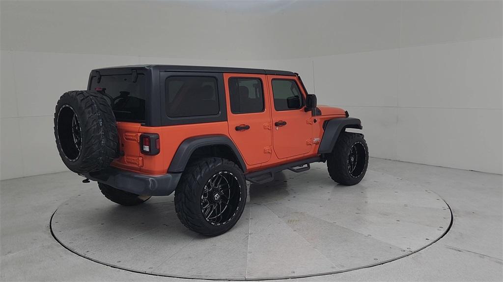 used 2018 Jeep Wrangler Unlimited car, priced at $27,890