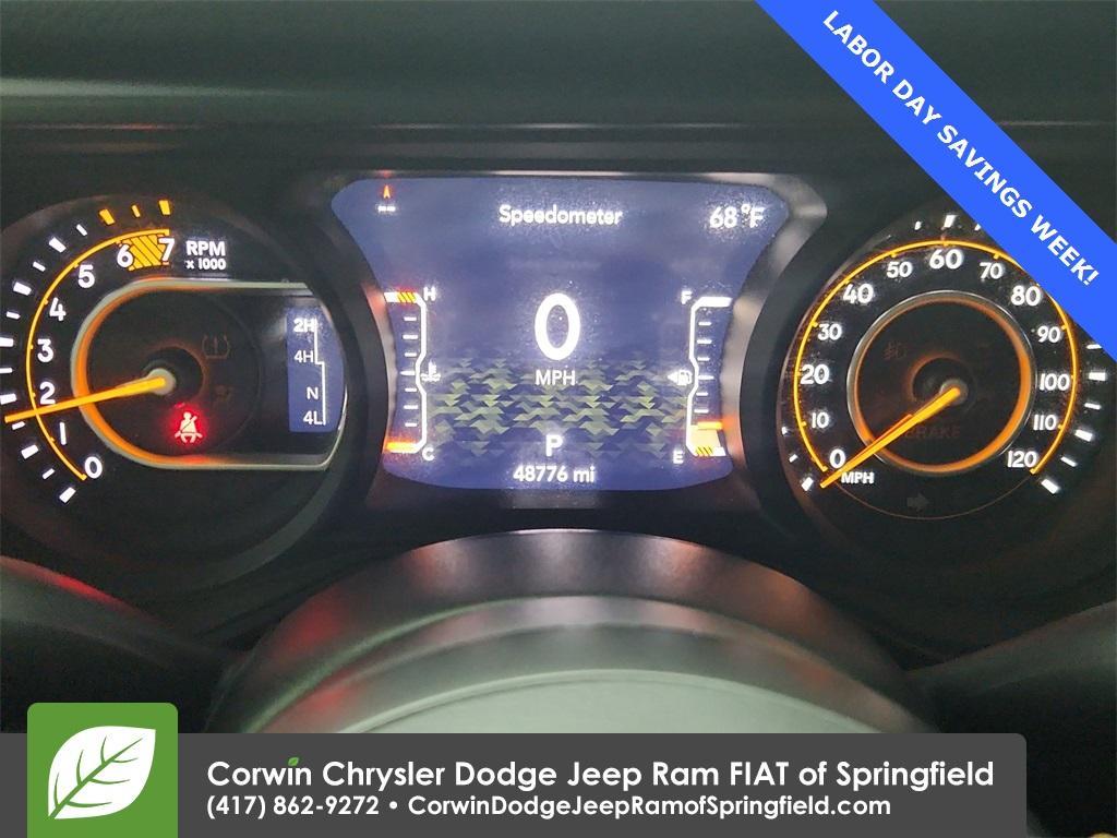 used 2024 Jeep Wrangler car, priced at $30,900