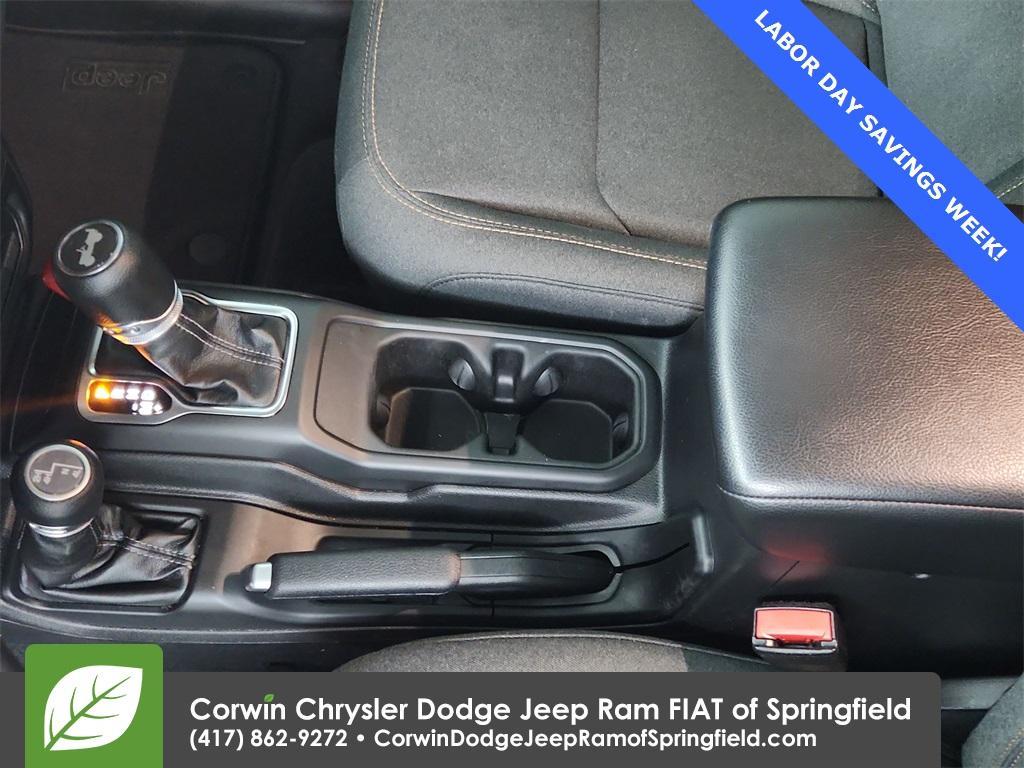 used 2024 Jeep Wrangler car, priced at $30,900