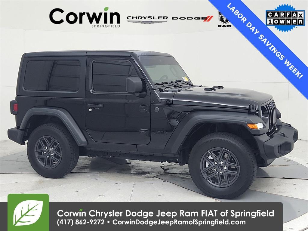 used 2024 Jeep Wrangler car, priced at $30,900