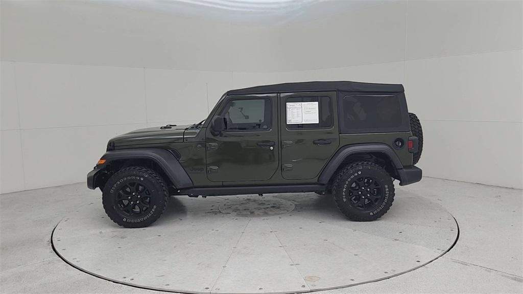 used 2023 Jeep Wrangler car, priced at $34,513