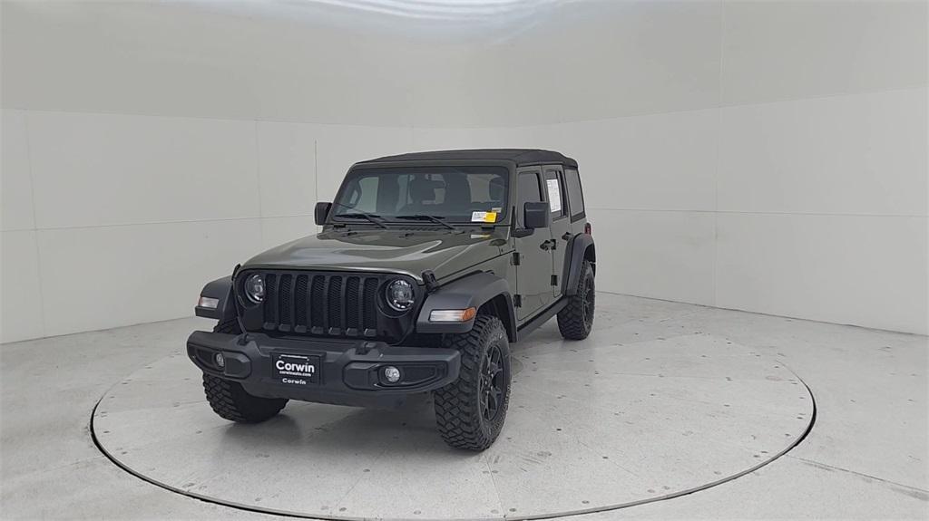 used 2023 Jeep Wrangler car, priced at $34,513