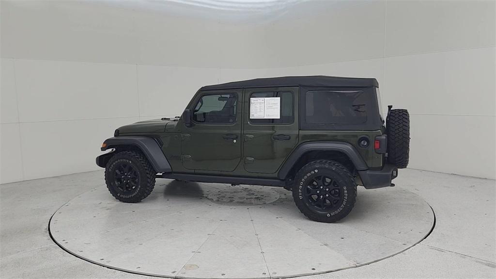 used 2023 Jeep Wrangler car, priced at $34,513