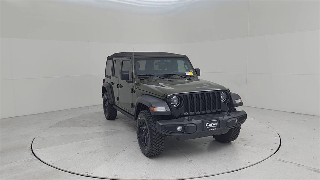 used 2023 Jeep Wrangler car, priced at $34,513