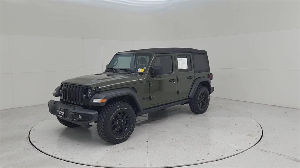 used 2023 Jeep Wrangler car, priced at $34,513