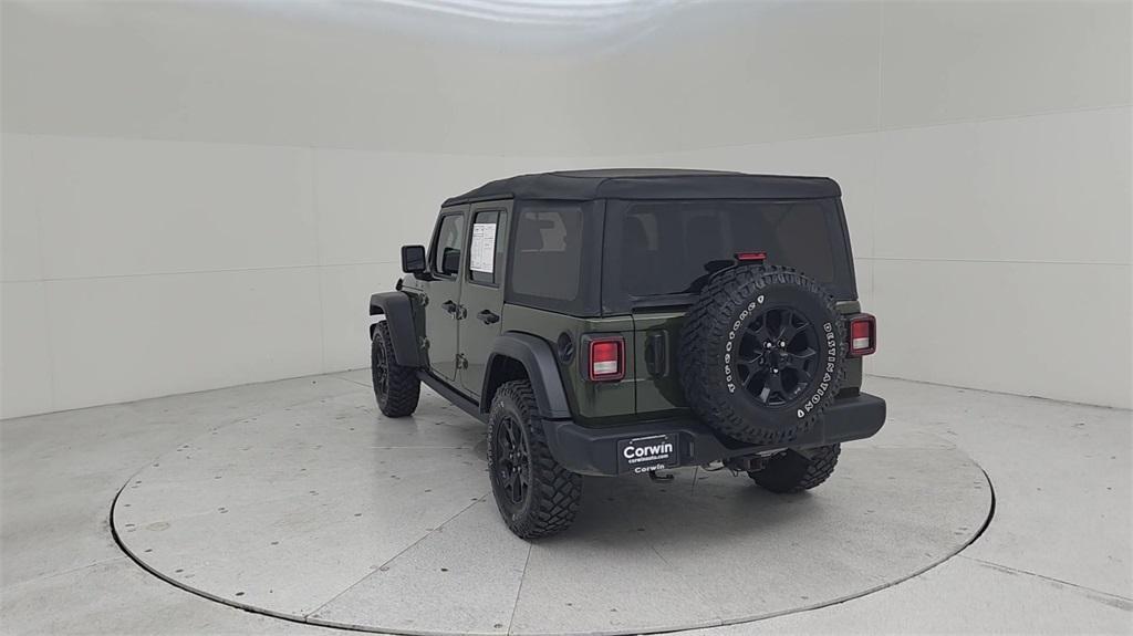 used 2023 Jeep Wrangler car, priced at $34,513