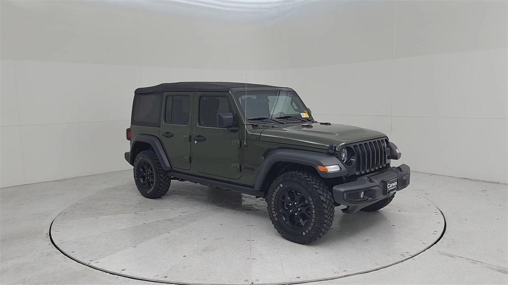 used 2023 Jeep Wrangler car, priced at $34,513