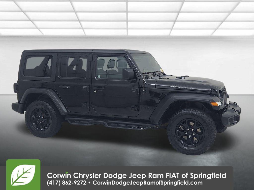 used 2020 Jeep Wrangler Unlimited car, priced at $22,599