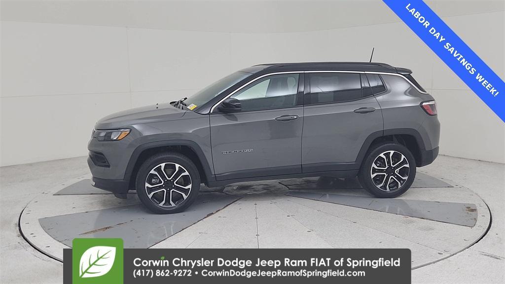 used 2023 Jeep Compass car, priced at $25,299