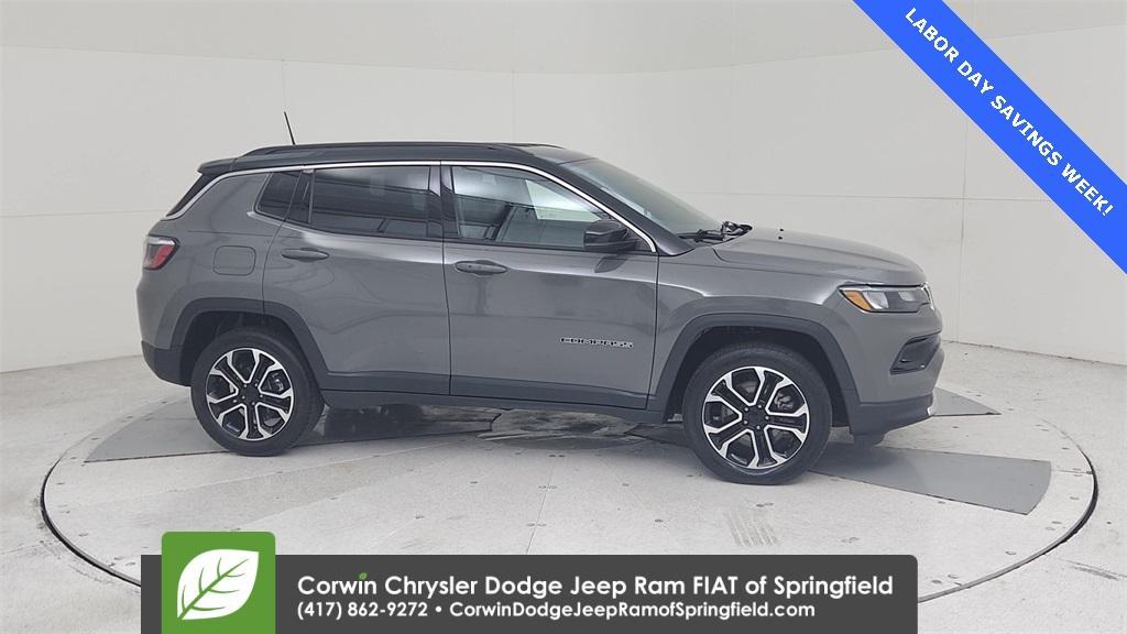 used 2023 Jeep Compass car, priced at $25,299