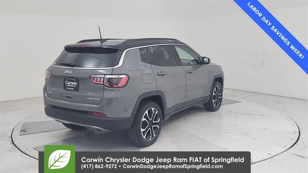 used 2023 Jeep Compass car, priced at $25,299