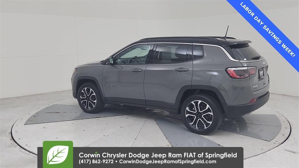 used 2023 Jeep Compass car, priced at $25,299