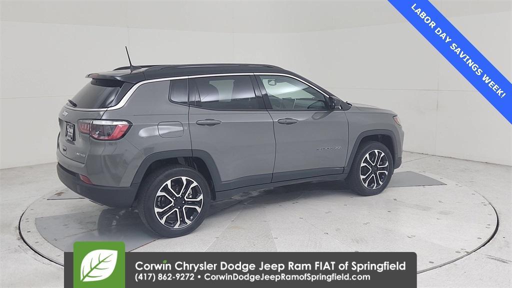 used 2023 Jeep Compass car, priced at $25,299