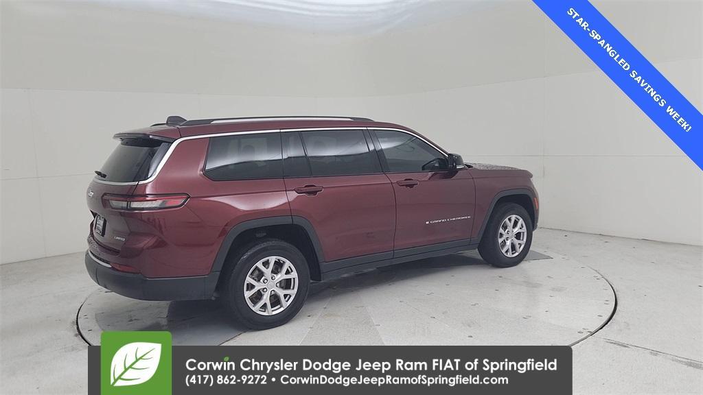 used 2022 Jeep Grand Cherokee L car, priced at $32,520
