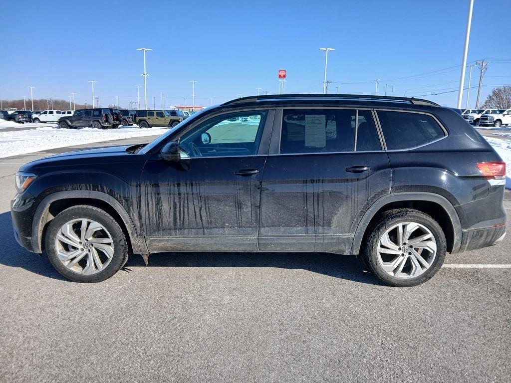 used 2021 Volkswagen Atlas car, priced at $21,333