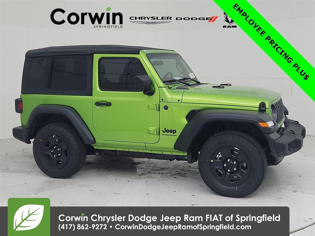 new 2025 Jeep Wrangler car, priced at $33,422