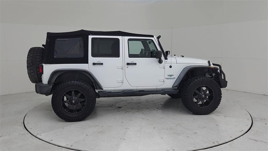 used 2013 Jeep Wrangler Unlimited car, priced at $14,825