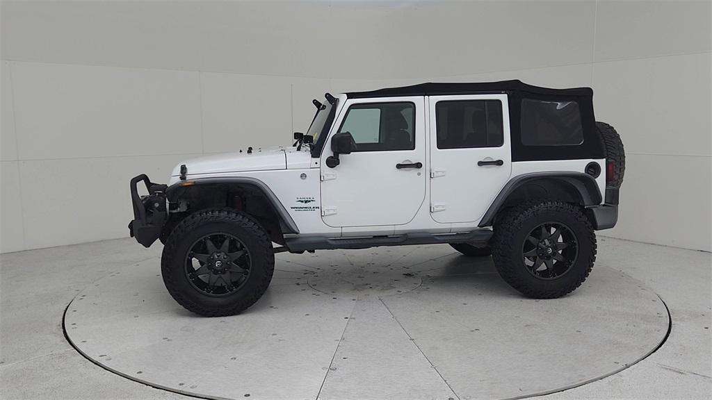 used 2013 Jeep Wrangler Unlimited car, priced at $14,825