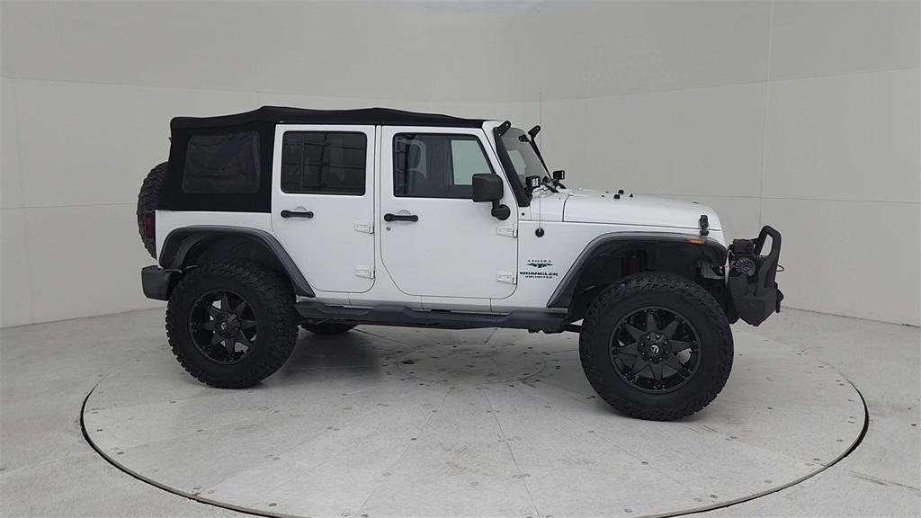 used 2013 Jeep Wrangler Unlimited car, priced at $14,825