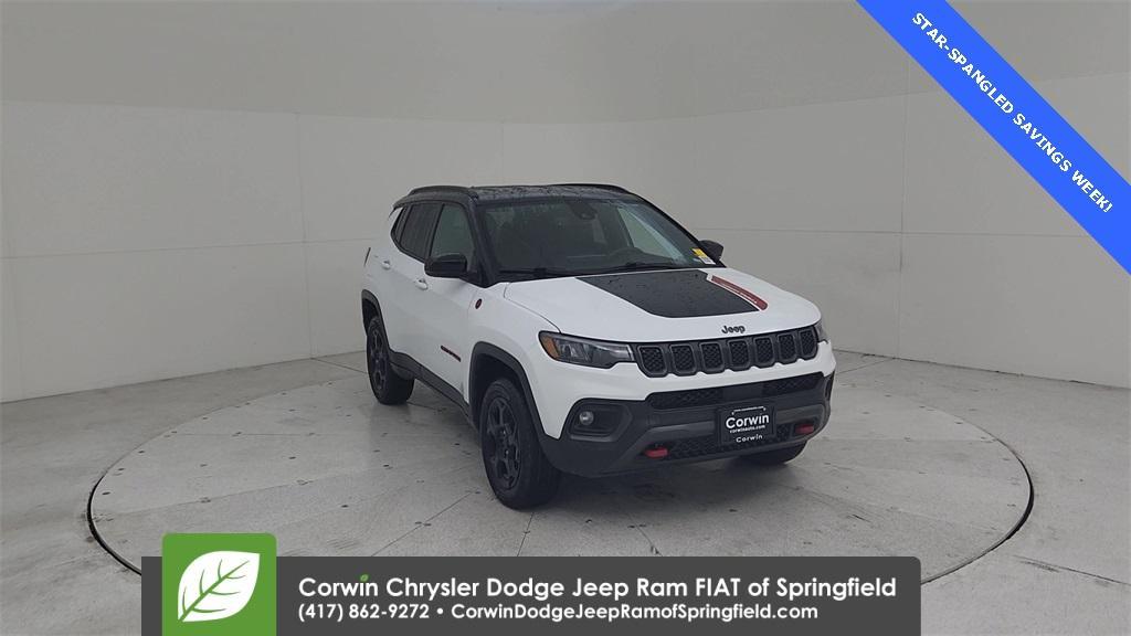 used 2024 Jeep Compass car, priced at $25,277