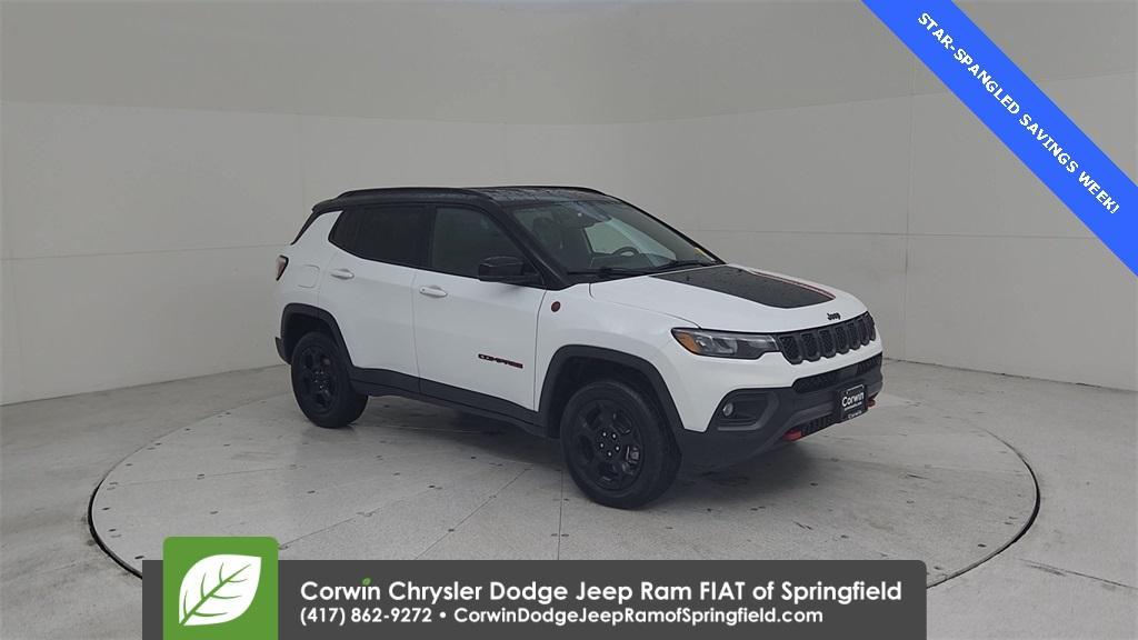 used 2024 Jeep Compass car, priced at $25,277