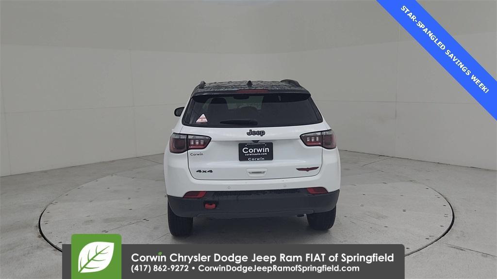 used 2024 Jeep Compass car, priced at $25,277