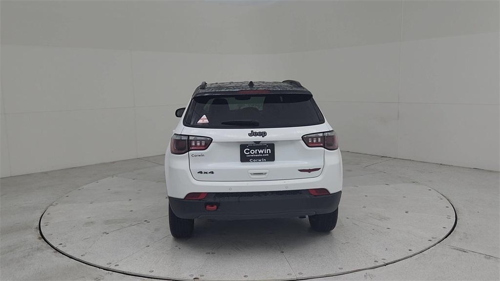 used 2024 Jeep Compass car, priced at $25,500