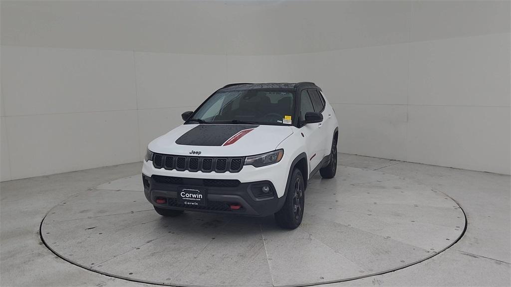 used 2024 Jeep Compass car, priced at $25,500