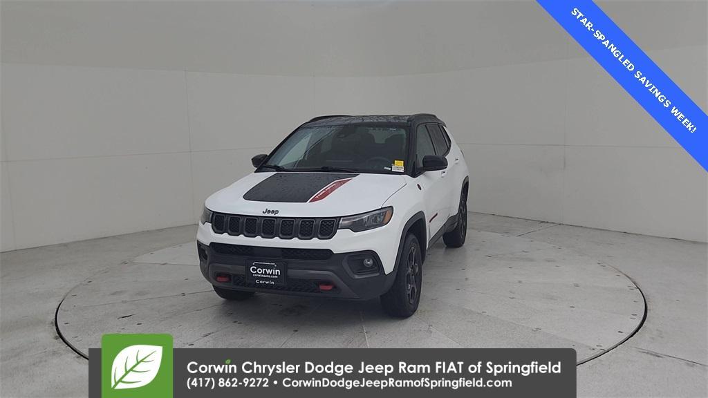used 2024 Jeep Compass car, priced at $25,277