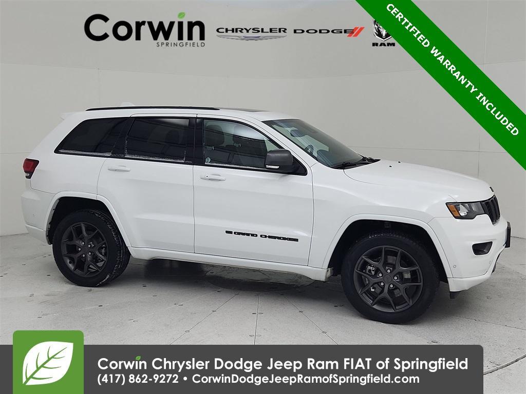 used 2021 Jeep Grand Cherokee car, priced at $30,787