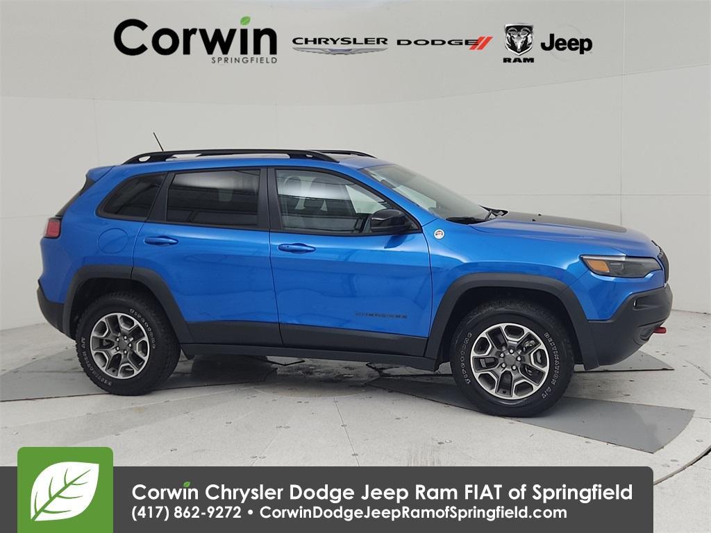 used 2022 Jeep Cherokee car, priced at $25,400