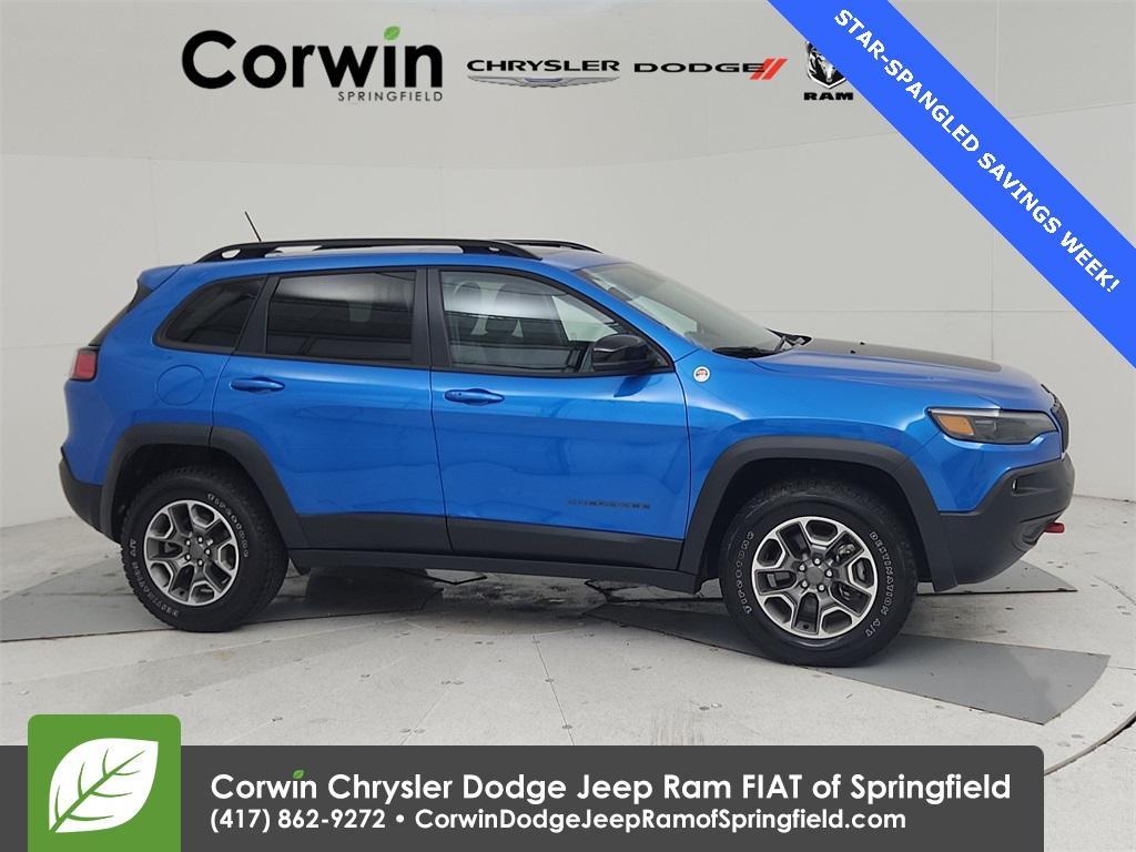 used 2022 Jeep Cherokee car, priced at $25,884