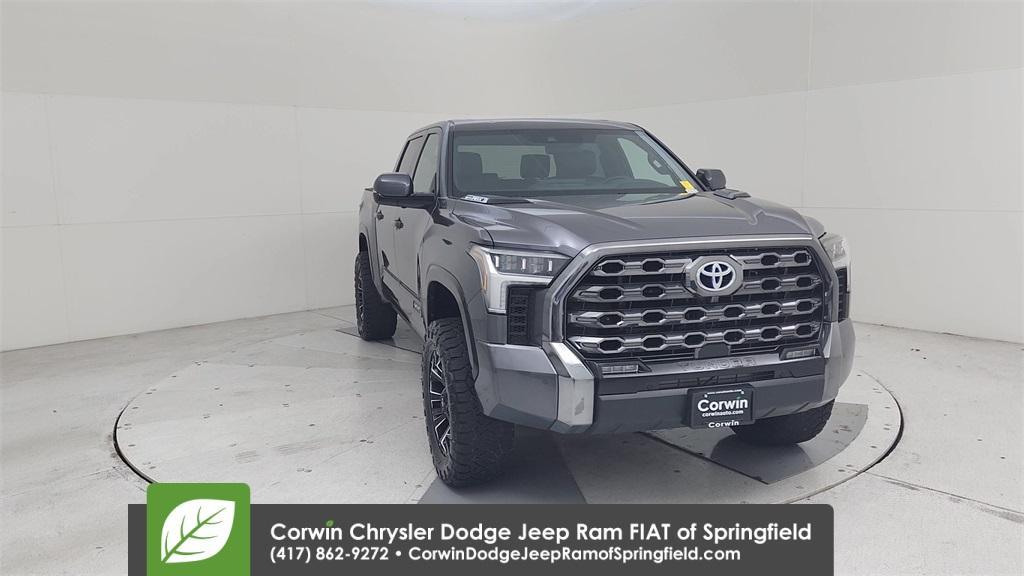 used 2023 Toyota Tundra Hybrid car, priced at $52,000