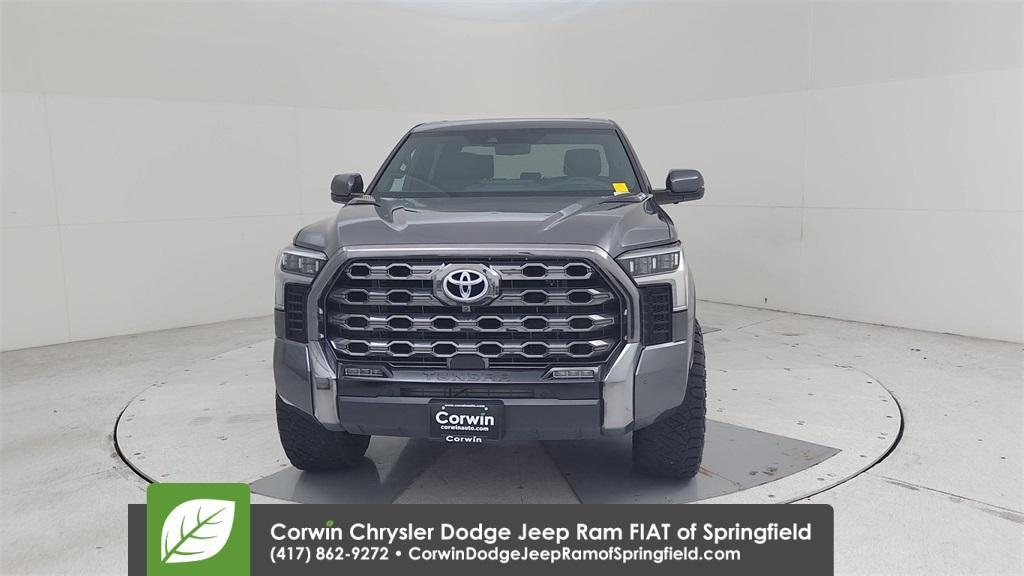 used 2023 Toyota Tundra Hybrid car, priced at $52,000