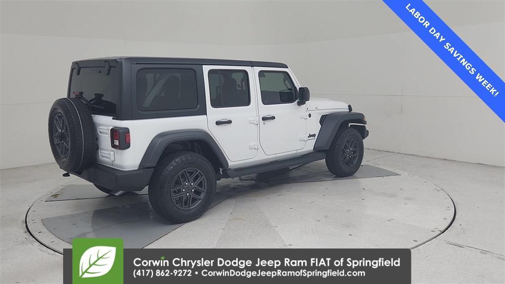 used 2024 Jeep Wrangler car, priced at $38,553