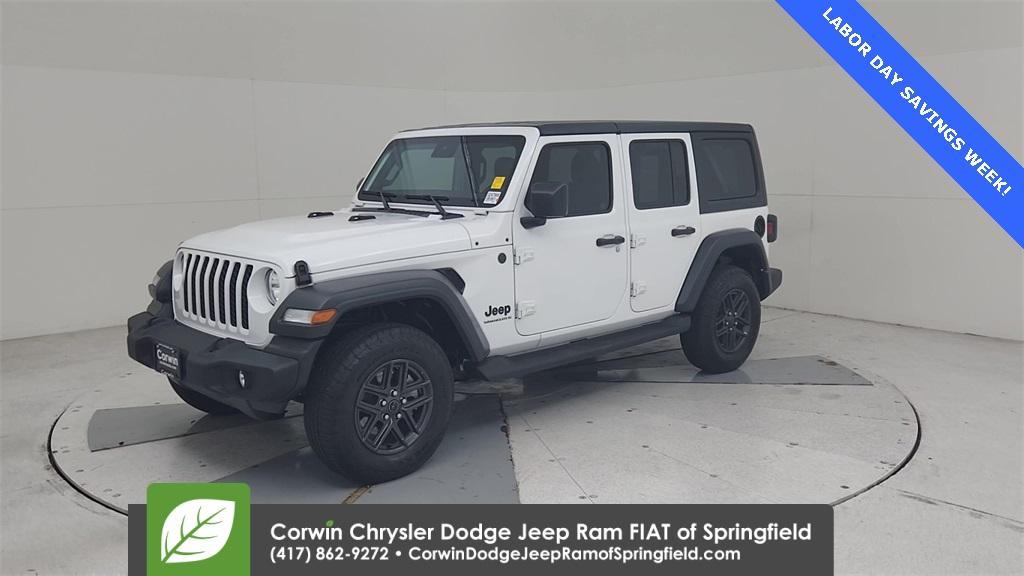 used 2024 Jeep Wrangler car, priced at $38,553
