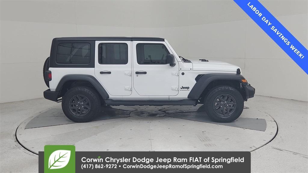 used 2024 Jeep Wrangler car, priced at $38,553